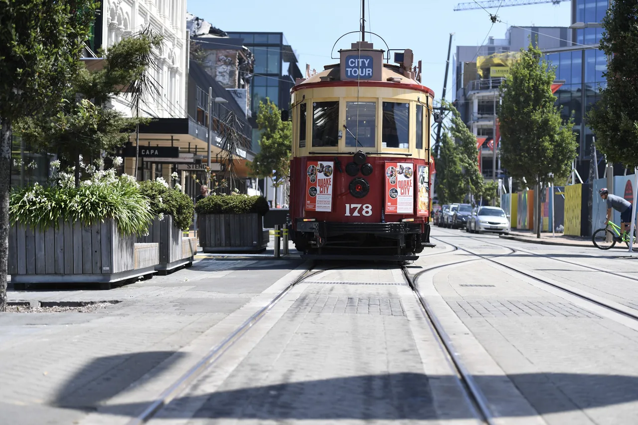 Christchurch heritage tram